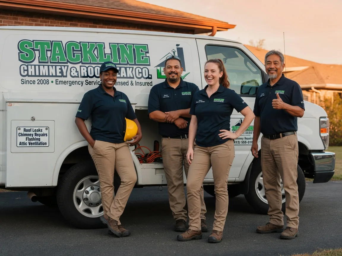 Chimney flashing repair company in California City, CA